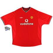 2000-02 Manchester United Umbro Home Shirt *w/tags* XXL - Classic Football Kit
