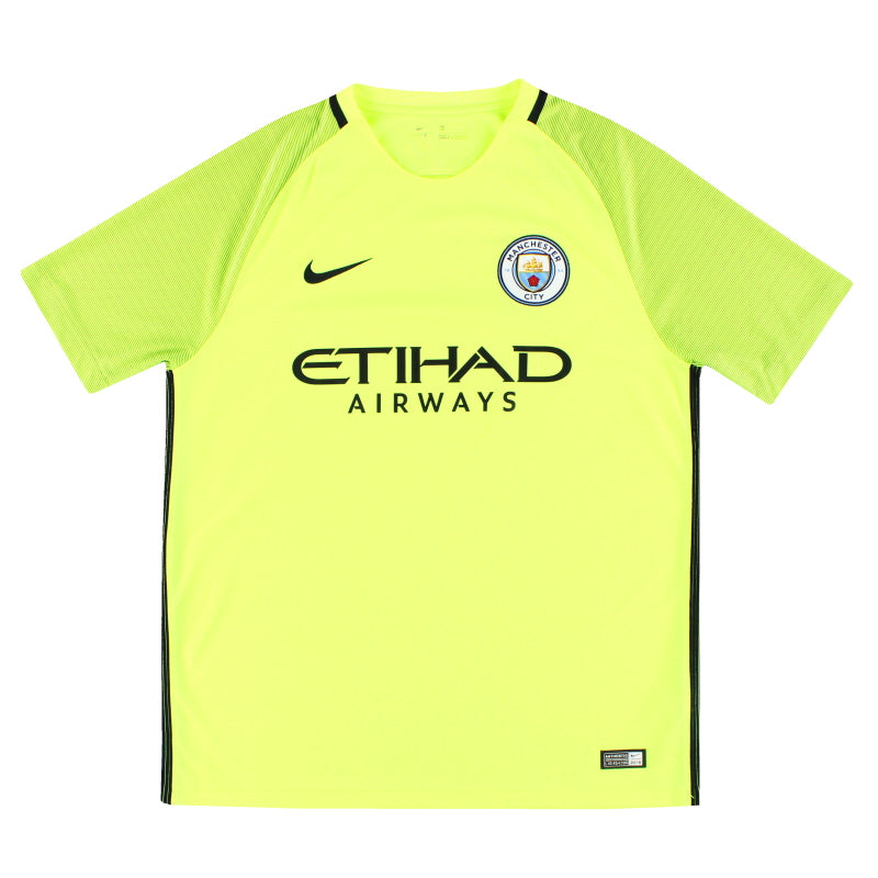 2016-17 Manchester City Nike Goalkeeper Shirt L - Classic Football Kit