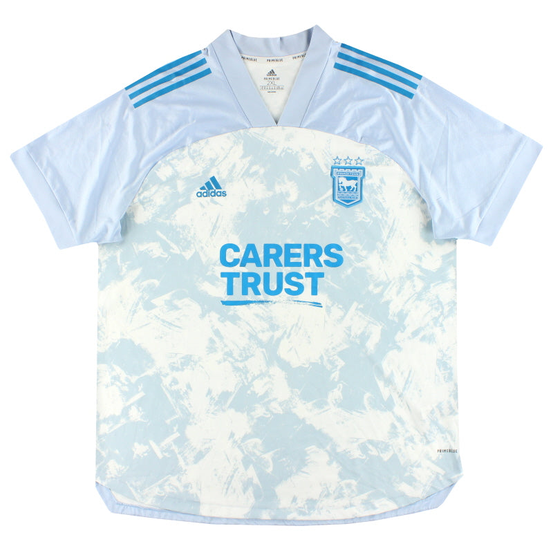 2020-21 Ipswich adidas Away Shirt XXL - Classic Football Kit