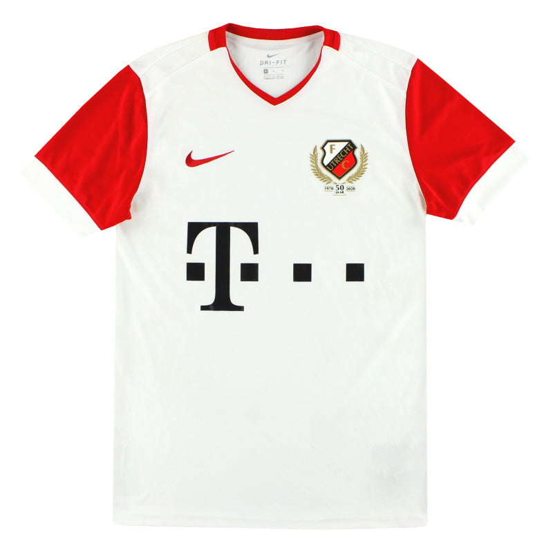 2020-21 Utrecht Nike 50 Year Anniversary Home Shirt *Mint* M - Classic Football Kit