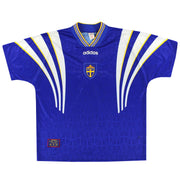 1996-98 Sweden adidas Away Shirt XXL - Classic Football Kit