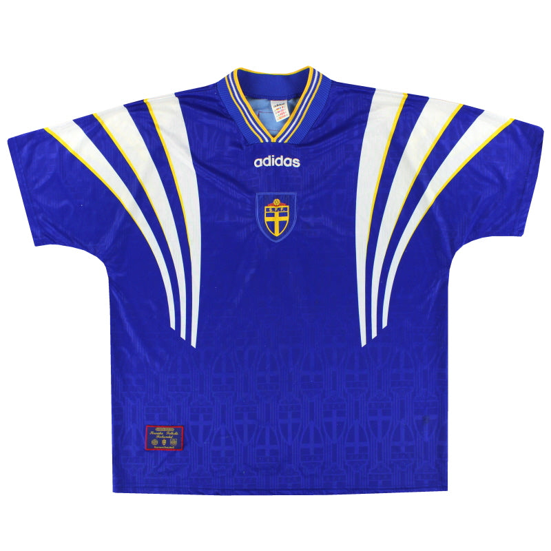 1996-98 Sweden adidas Away Shirt XXL - Classic Football Kit