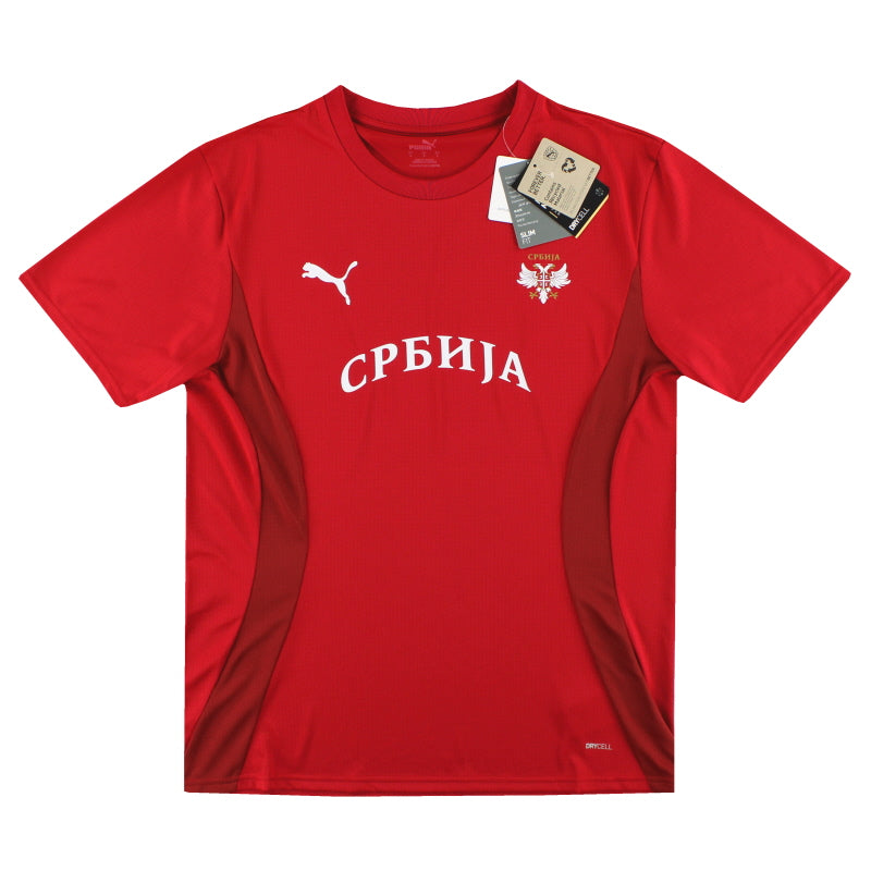 2024-25 Serbia Puma Pre-Match Shirt *BNIB* S - Classic Football Kit