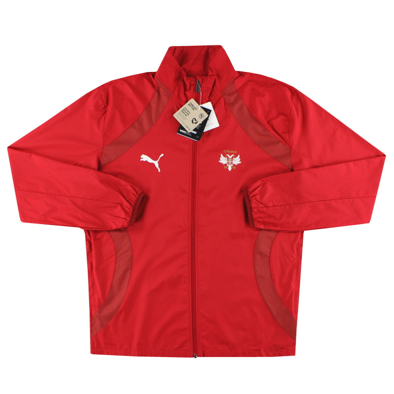 2024-25 Serbia Puma Pre-Match Woven Jacket *w/tags* XXL - Classic Football Kit