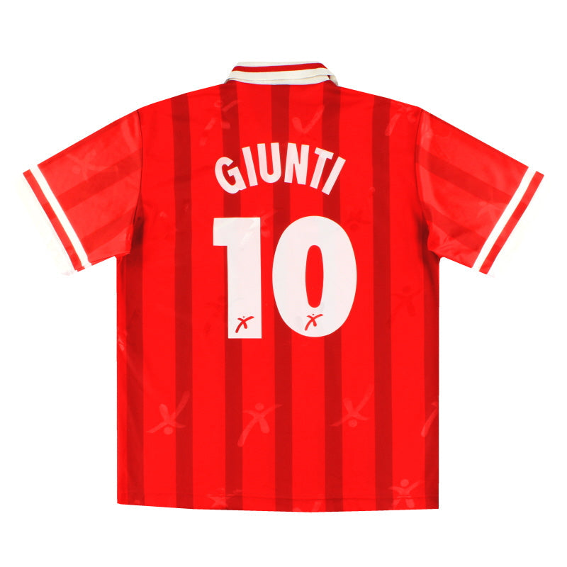 1996-97 Perugia Player Issue Home Shirt Giunti #10 XL - Classic Football Kit
