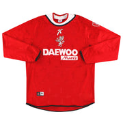 2001-02 Perugia Home Shirt L/S #17 XL - Classic Football Kit