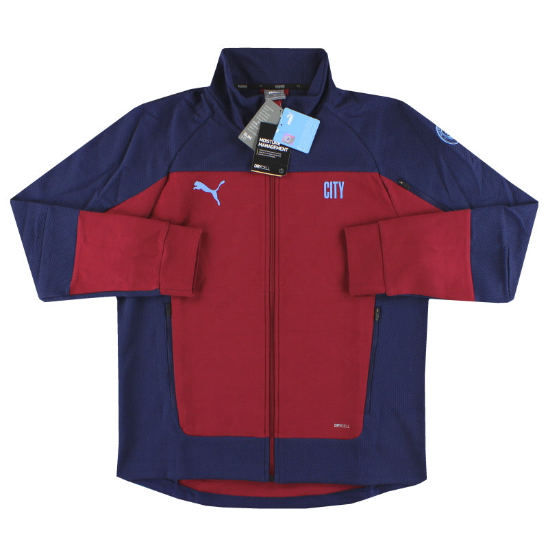 2020-21 Manchester City Puma Evostripe Jacket *BNIB* L - Classic Football Kit
