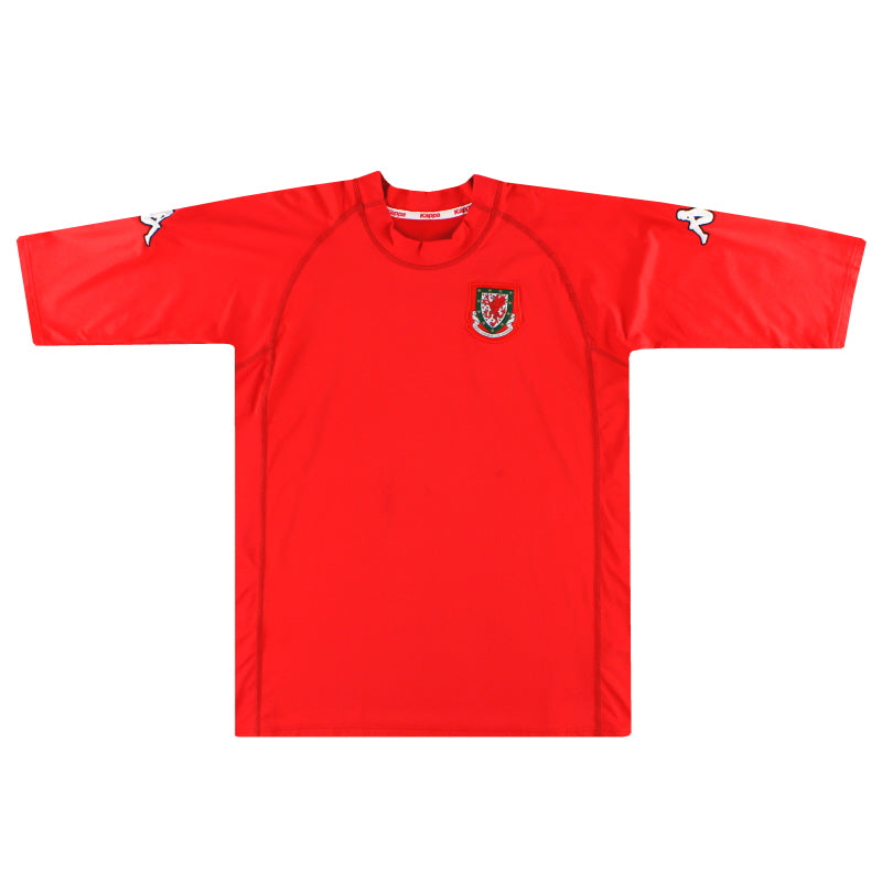 2000-01 Wales Kappa Home Shirt XXL - Classic Football Kit