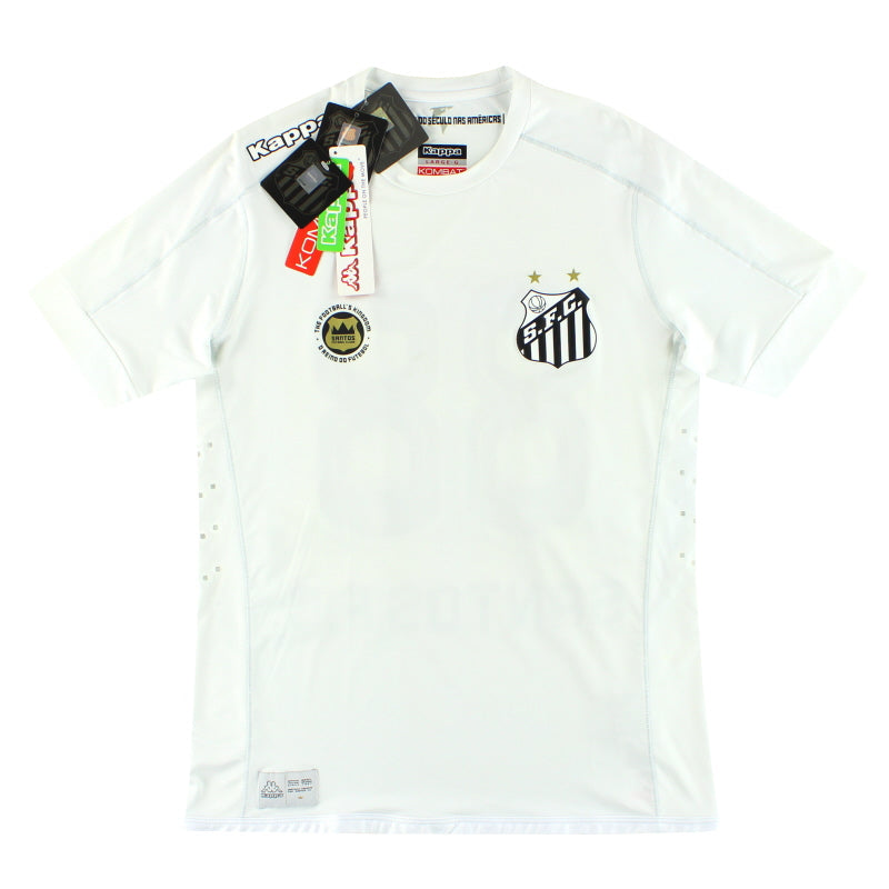 2017 Santos Kappa Home Shirt #88 *w/tags* L - Classic Football Kit
