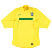 2011 Brazil Nike Player Issue Home Shirt L/S *As New* - Classic Football Kit