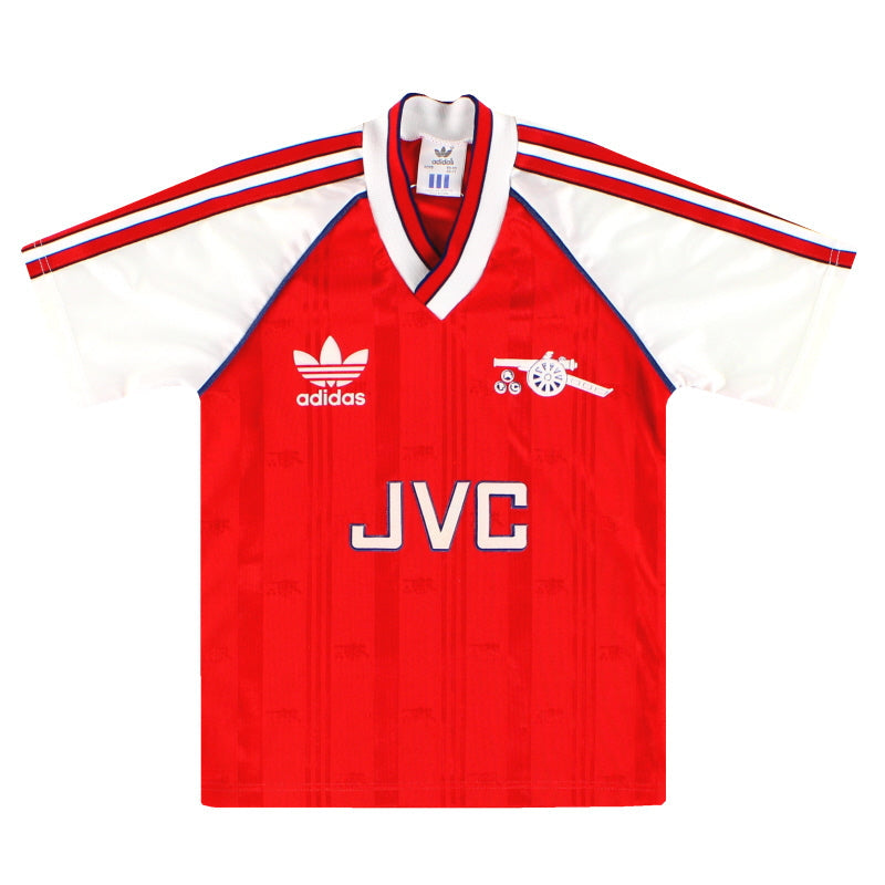 1988-90 Arsenal adidas Home Shirt Y - Classic Football Kit