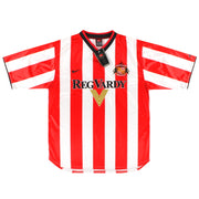 2000-02 Sunderland Nike Home Shirt *w/tags* M - Classic Football Kit