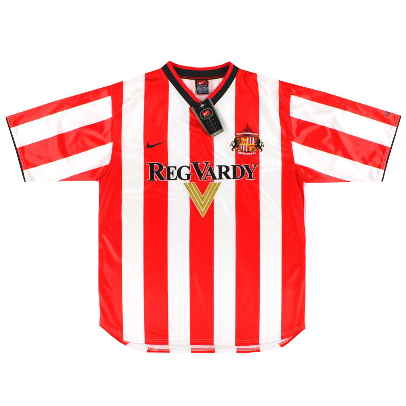 2000-02 Sunderland Nike Home Shirt *w/tags* M - Classic Football Kit