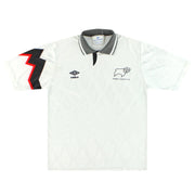 1991-93 Derby County Umbro Home Shirt M - Classic Football Kit