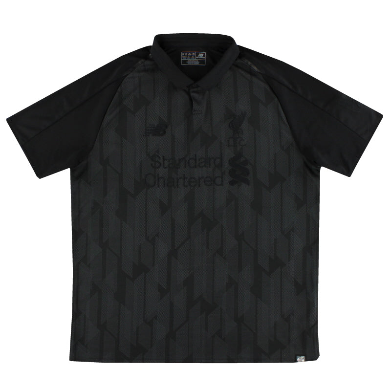 2018-19 Liverpool New Balance Limited Edition Blackout Shirt *Mint* XL - Classic Football Kit
