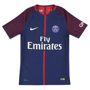 2017-18 Paris Saint-Germain Nike Authentic Home Shirt *Mint* S - Classic Football Kit