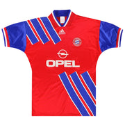 1993-95 Bayern Munich adidas Home Shirt #9 S