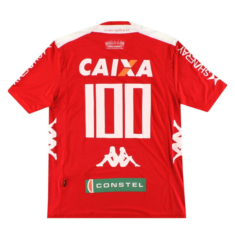 2015 America FC (RN) Kappa Centenary Home Shirt #100 L - Classic Football Kit