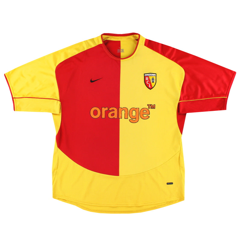 2003-04 Lens Nike Home Shirt XL - Classic Football Kit