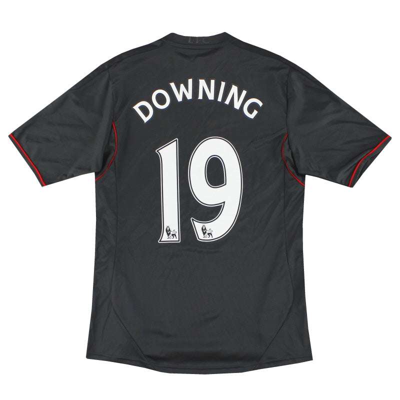 2011-12 Liverpool adidas Away Shirt Downing #19 S