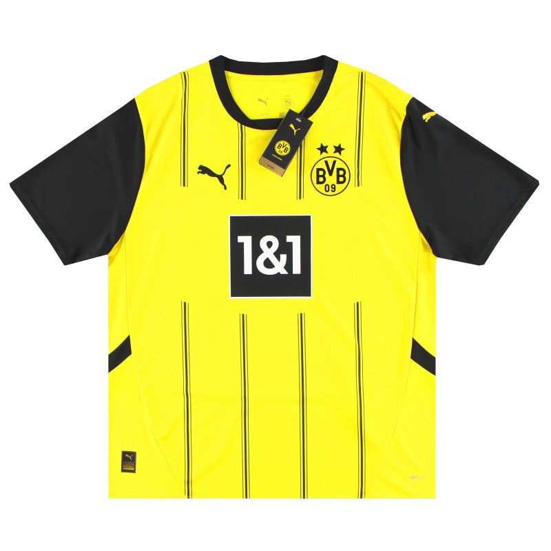 2024-25 Borussia Dortmund Puma Home Shirt *BNIB* M - Classic Football Kit