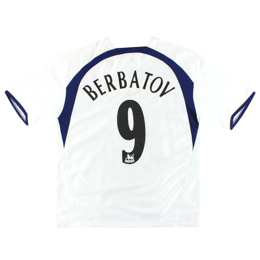 2006-07 Tottenham Puma Home Shirt Berbatov #9 XL