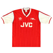 1986-88 Arsenal adidas Home Shirt L - Classic Football Kit