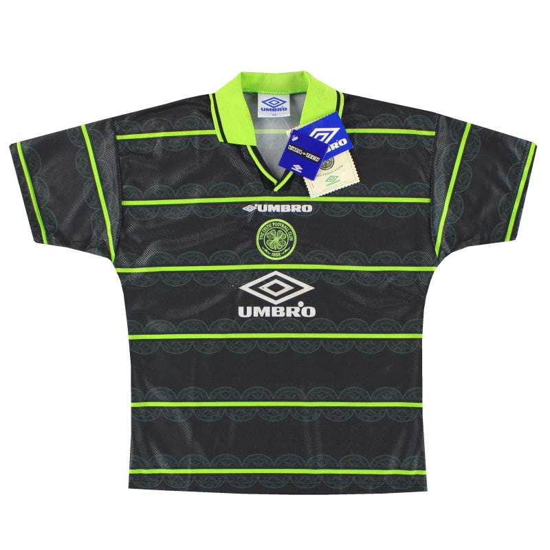 1998-99 Celtic Umbro Away Shirt *w/tags* Y - Classic Football Kit