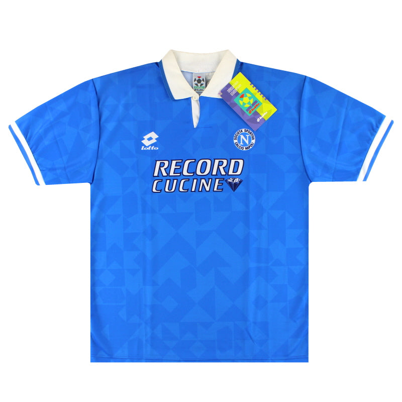 1994-96 Napoli Lotto Home Shirt *w/tags* XL - Classic Football Kit
