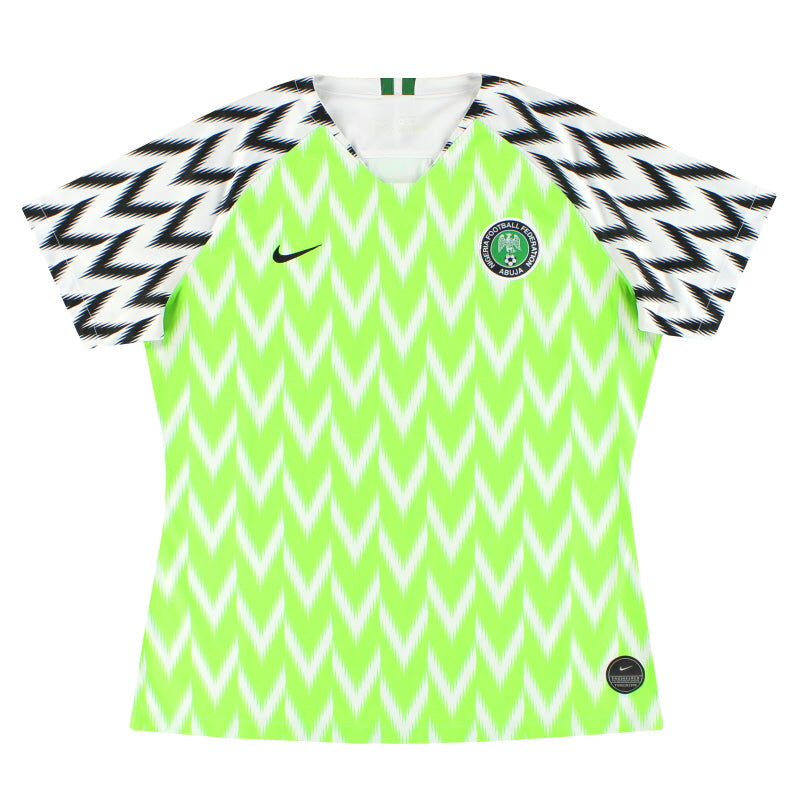 2019 Nigeria Nike Womens Home Shirt XL - Classic Football Kit