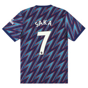 2021-22 Arsenal adidas Third Shirt Saka #7 *w/tags* L - Classic Football Kit