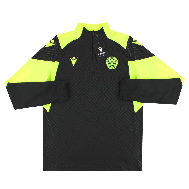 2024-25 Motherwell Macron 1/4 Zip Training Top *BNIB* L - Classic Football Kit