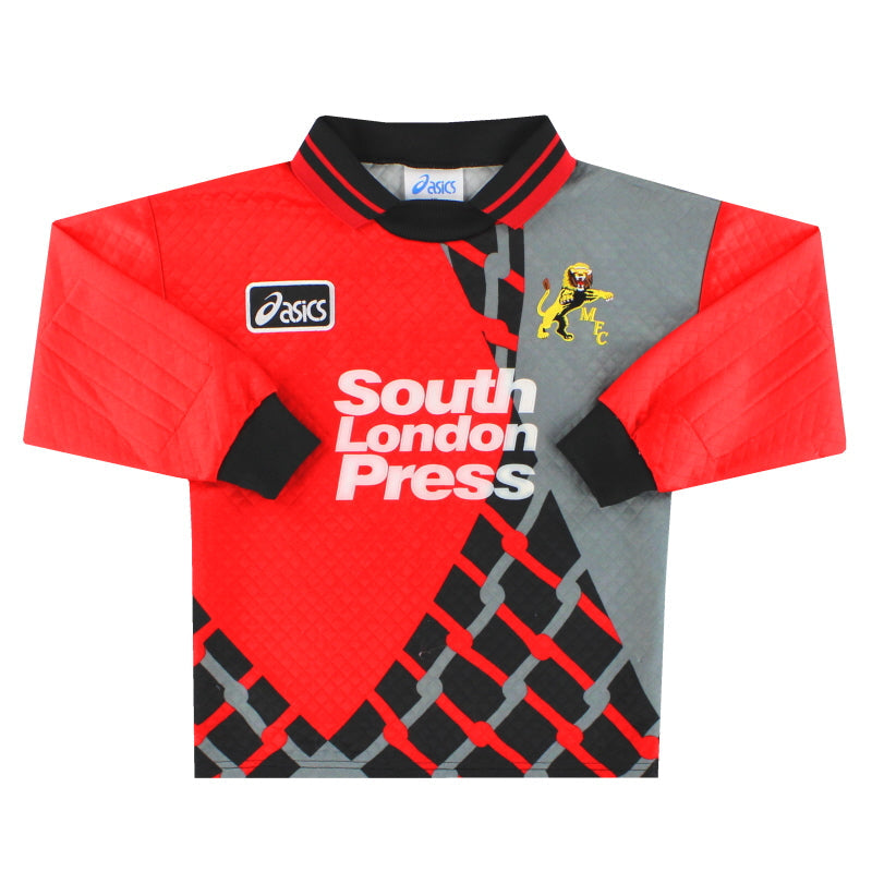 1996-97 Millwall Asics Goalkeeper Shirt M.Boys - Classic Football Kit