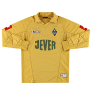 2004-05 Borussia Monchengladbach Lotto 'Signed' Goalkeeper Shirt S - Classic Football Kit