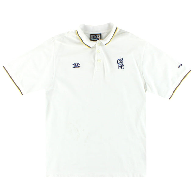 1999-01 Chelsea Umbro Polo Shirt XL