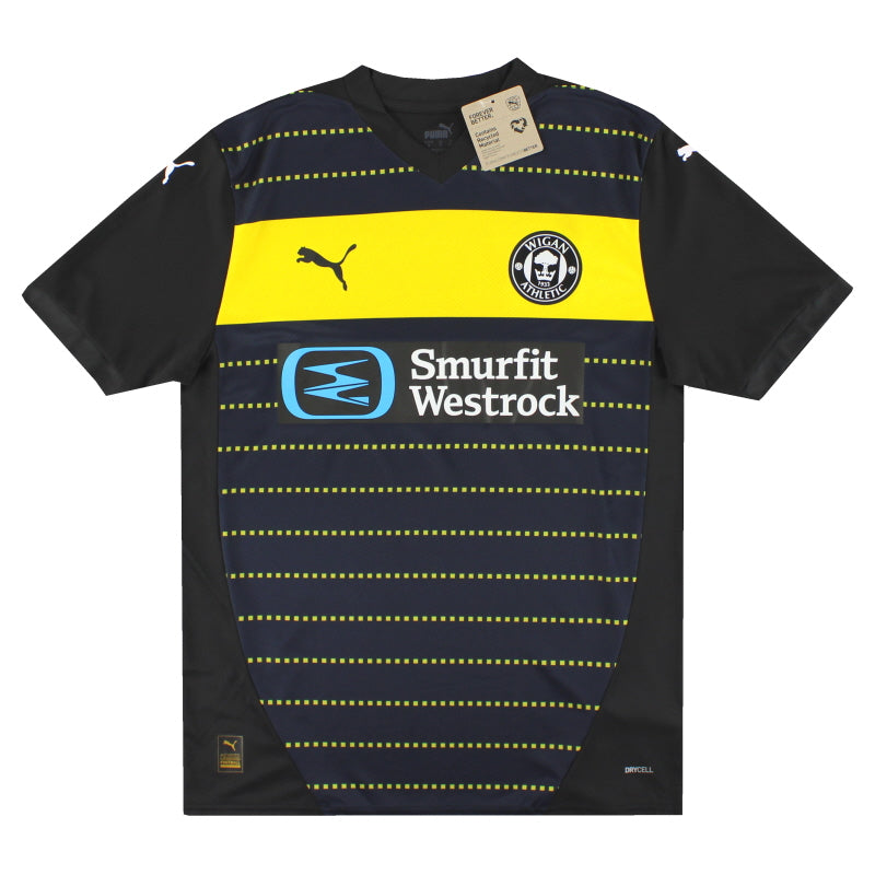 2024-25 Wigan Puma Away Shirt *BNIB* L - Classic Football Kit