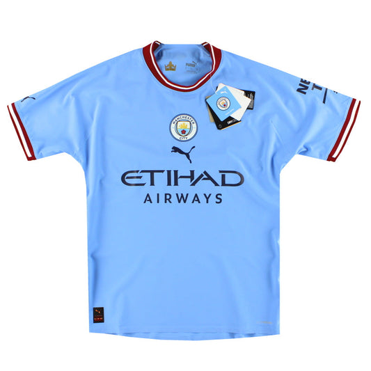 2022-23 Manchester City Puma Player Issue Home Shirt *w/tags* M