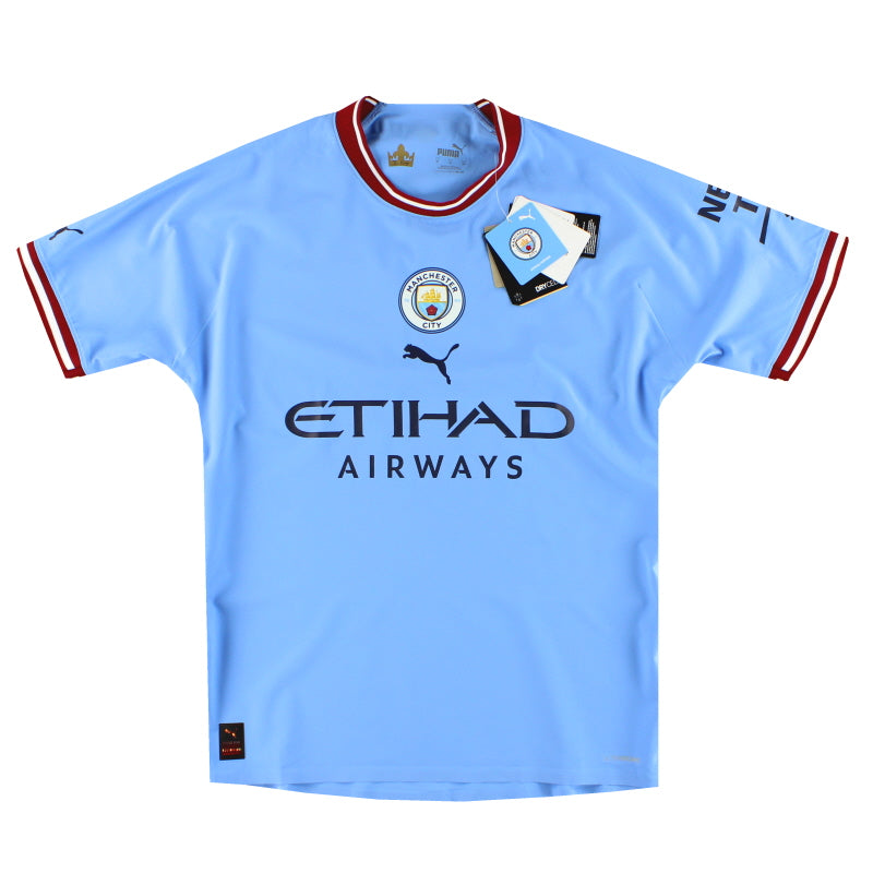2022-23 Manchester City Puma Player Issue Home Shirt *w/tags* M