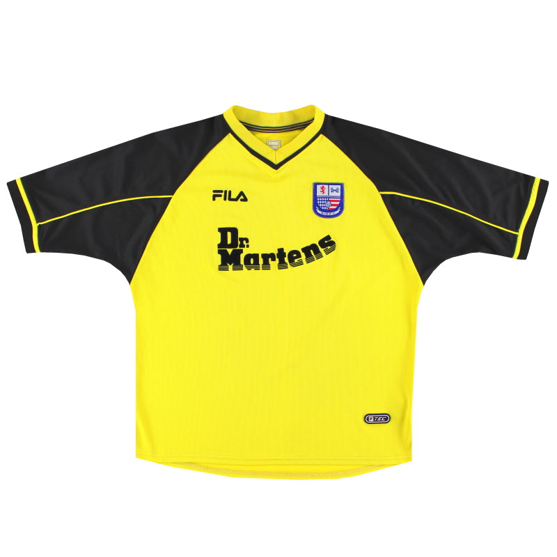 2000-02 Rushden & Diamonds Fila Away Shirt L - Classic Football Kit