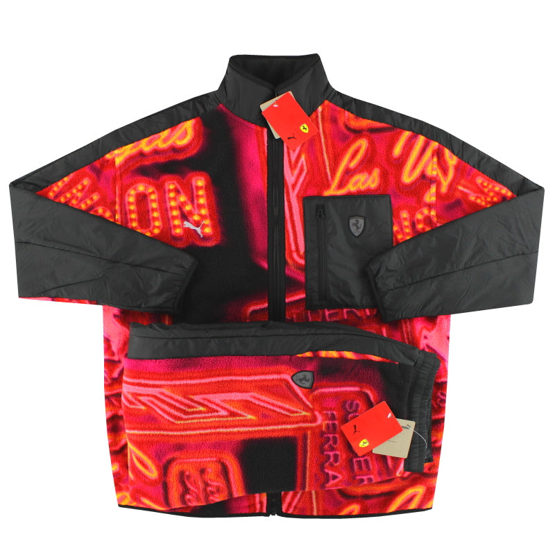 Puma Scuderia Ferrari Race Neon Energy Fleece Jacket Men *w/tags* M - Classic Football Kit