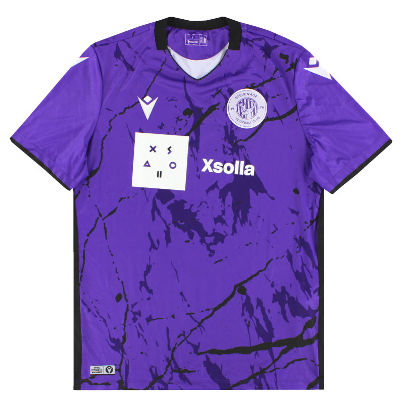 2024-25 Stevenage Macron Away Shirt *As New* XXL