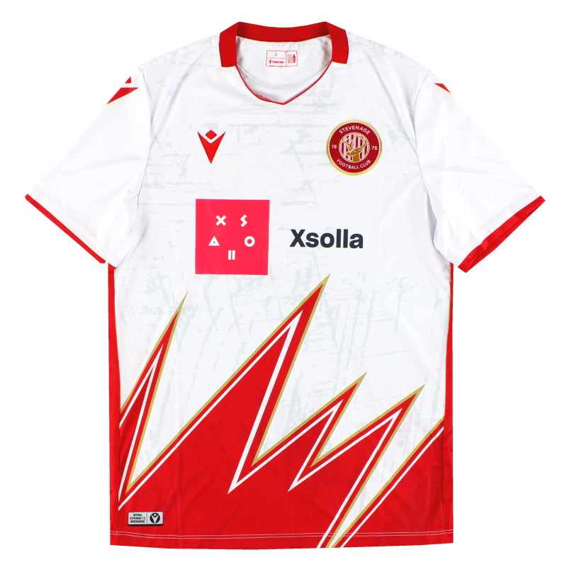 2024-25 Stevenage Macron Home Shirt *As New* XL