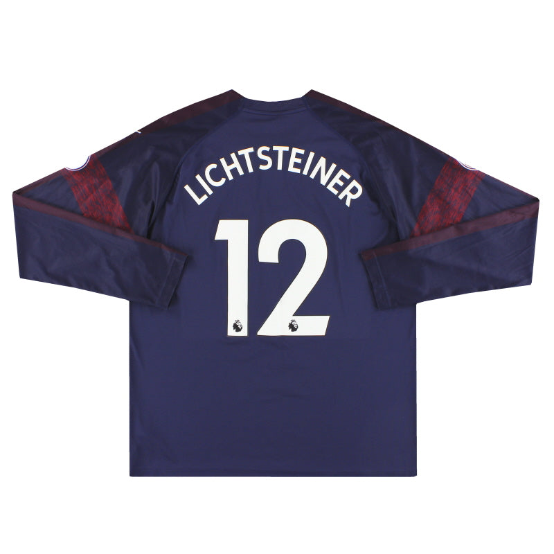 2018-19 Arsenal Puma Away Shirt Lichtsteiner #12 L/S XL - Classic Football Kit
