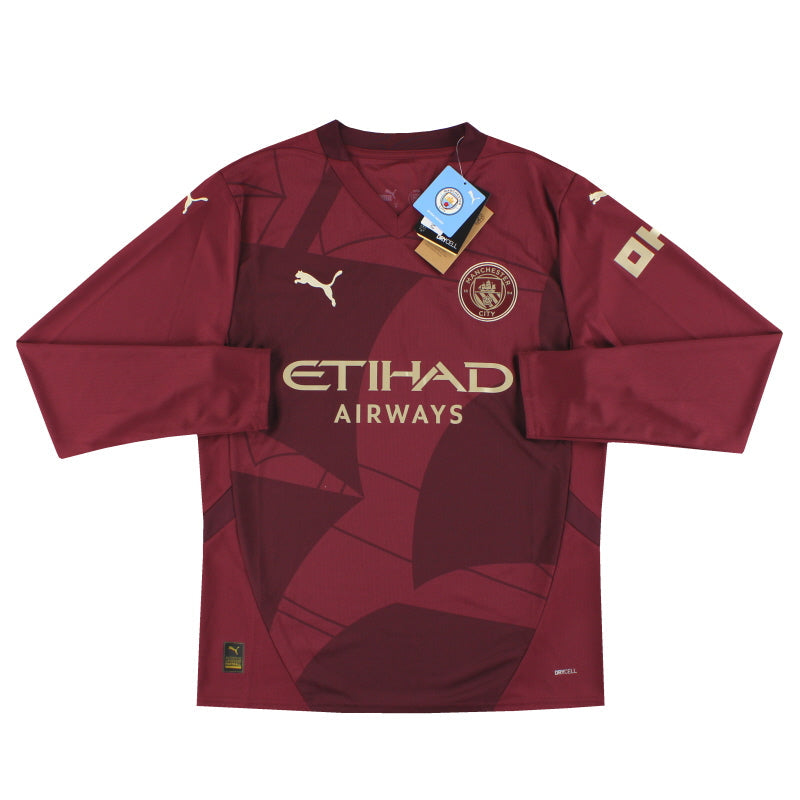 2024-25 Manchester City Puma Third Shirt L/S *w/tags* XXL