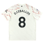 2020-21 Arsenal adidas Away Shirt D. Ceballos #8 XL - Classic Football Kit