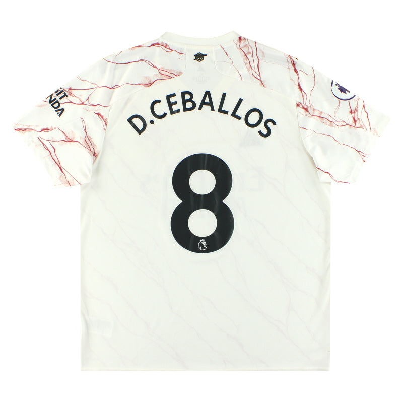 2020-21 Arsenal adidas Away Shirt D. Ceballos #8 XL - Classic Football Kit