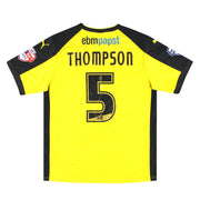 2014-15 Colchester United Puma Match Issue Away Shirt Thompson #5 L - Classic Football Kit