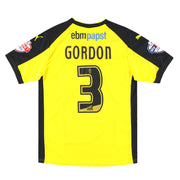 2014-15 Colchester United Puma Match Issue Away Shirt Gordon #3 M - Classic Football Kit