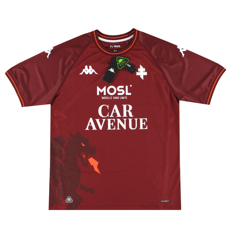 2025-26 FC Metz Kappa Kombat Home Shirt *BNIB* XXL