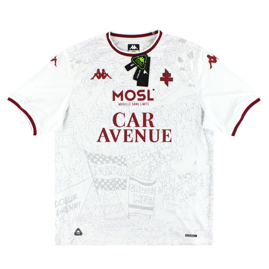 2025-26 FC Metz Kappa Kombat Away Shirt *BNIB* XL